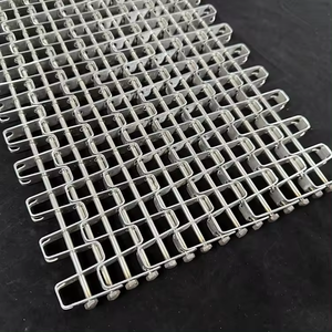 Ağır paslanmaz çelik 201/304 galvanizli <span class=keywords><strong>Greatwall</strong></span> petek tel örgülü konveyör yeni yanık dayanıklı konveyör bant - Product Image 2