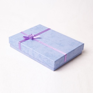 Caja de Regalo con Tapa y Base de Color Sólido con Logotipo Personalizado, Caja de Papel de 4 Colores con Cinta, Empaque de Primera Calidad - Product Image 4