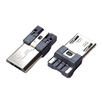 V8 Case Type Micro USB 2.0 Connecteur usb mâle Vertical Jack Micro Usb 4 Pin Male PCB Connecteur pour téléphone portable