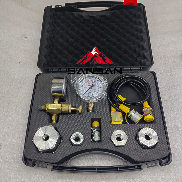 Nitrogen Gas Charging Device Kit for Excavator Hydraulic Accumulator Breaker Pressure Test Tool