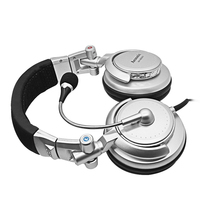Casque audio filaire pliable et réglable avec microphone, grandes oreillettes, suppression du bruit ENC, étanche IPX-7, interface 3,5 mm, cordon de 2 m