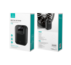 USAMS-minibomba de aire portátil para coche, Inflador de neumáticos inalámbrico con pantalla Digital Led, recargable, <span class=keywords><strong>2021</strong></span> mAh, 5000 - Product Image 6