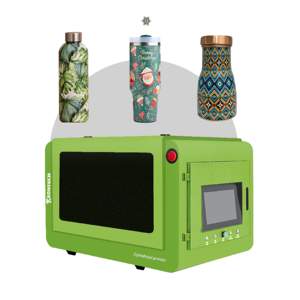 <span class=keywords><strong>Imprimante</strong></span> UV rotative à 360° compacte et polyvalente pour bouteilles, gobelets et objets cylindriques - Product Image 2