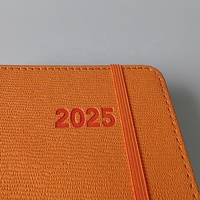 Hersteller anpassung Pu Cover Mini Diary Agenda Kalender Planer Notizbuch mit elastisch gebundenem Taschen tagebuch Notizbuch