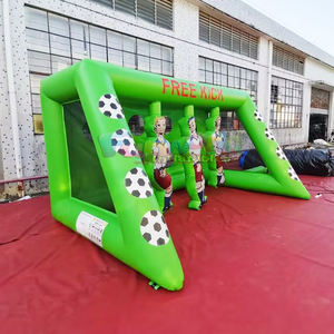 But de football gonflable interactif de qualité commerciale pour fêtes de carnaval en plein air, jeu de tir au but, jeux gonflables - Product Image 3