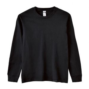 เสื้อยืดแขนยาวฮิปฮอปวินเทจผู้ชาย ผ้าฝ้าย 100% ทรงหลวม สไตล์สตรีทแวร์สำหรับฤดูใบไม้ร่วง/ฤดูหนาว ลุคซักยืด สกรีนโลโก้ได้ - Product Image 3