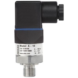 Sensor de Presión WiKA Modelo A-10 0-100 Bar con Montaje Roscado para Uso Industrial - Product Image 1