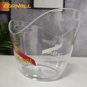 Bán Hot Waterproof Led <span class=keywords><strong>Ice</strong></span> Bucket Chất lượng cao có thể sạc lại pin nhựa công suất lớn Thuyền Trong suốt Acrylic cho bia - Product Image 3