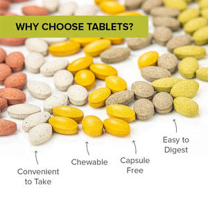 OEM Support à base de plantes pour un nettoyage sain Support Total Body Cleanse Comprimés à croquer aux herbes Detox Boost Métabolisme Comprimés à base de plantes - Product Image 5