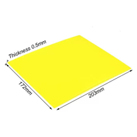 Feuille d'isolation en plastique 175*208*0.5mm, séparateurs en fibre de verre pour cellules de batterie DIY 202AH 230AH 280AH 302AH 310AH, accessoires