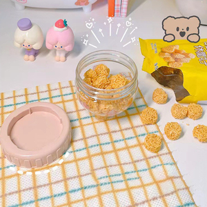 Contenants en verre DS2103 pour sauces, pots à overnight oats avec couvercles, petits récipients à condiments avec emballage pour vinaigrette - Vente en gros - Product Image 4