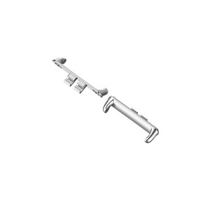 Adaptador de Correa de Reloj Metálica Honor 2i, Hebilla de 20mm 22mm, Plateado, Negro, Dorado, Accesorio para Reloj Inteligente Huawei - Product Image 1