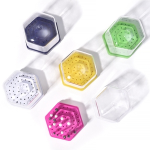 KADS 48-Hole <b>Nail</b> Drill Bit Storage Box Transparent Dustproof Organizer <b>Case</b> for Manicure Drill Bits Salon Home Use - Product Image 6