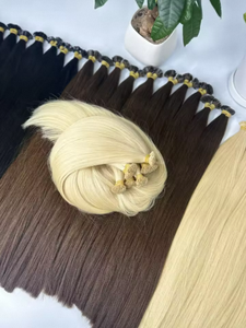 Extensions de cheveux humains vierges vietnamiens de qualité supérieure, double trame, cuticules alignées, lisses et soyeuses naturelles - Product Image 3