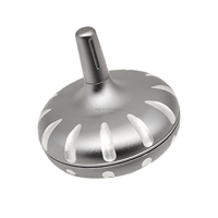 JC23006 NOUVELLE Arrivée Gyro Herb Grinder 63MM Logo Personnalisé Premium Tobacco Grinder pour Fumeurs Accessoires