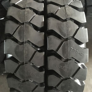 Marca Hanmix, elevador de montacargas, neumático sólido, neumático superfuerte, en forma de neumático profundo, patrón de banda de rodadura, venta al por mayor de China, precio barato - Product Image 3