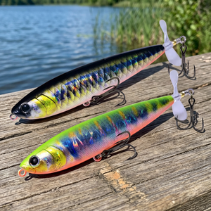 Señuelo de Pesca de Superficie Tiyang Propeller Pencil, Cebo Duro de ABS Impreso para Peces de Agua Salada y Agua Dulce, Fabricante OEM - Product Image 3