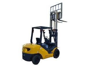 Chariot élévateur diesel Komatsu d'occasion de haute qualité, 3 tonnes, hauteur de levage de 3 m, d'origine japonaise, vente chaude, petite taille, prix bas, garantie d'un an - Product Image 1