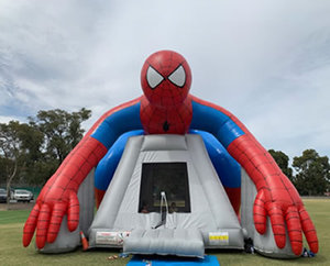 Maison de rebond commerciale de haute qualité château gonflable <span class=keywords><strong>Spiderman</strong></span> rebondissant avec toboggan - Product Image 2