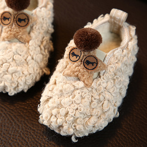La primavera y el otoño de 2020 estrella lana zapatillas bebé cálido zapatos al por mayor zapatos de los niños - Product Image 3