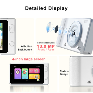 Cámara inteligente de aprendizaje AI para niños con Sensor CMOS Proyección MP3 10x-20x Zoom óptico Mini HD Pantalla de protección ocular Tech Idea de regalo - Product Image 5