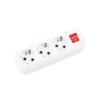 Interrupteur et prise électrique ABS à 3 voies 220V 10-16A Derniers produits sur le marché