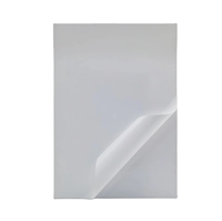 Papier adhésif A4 imperméable, 50 pièces, vinyle 80um, mat, autocollant thermique pour imprimantes jet d'encre/laser