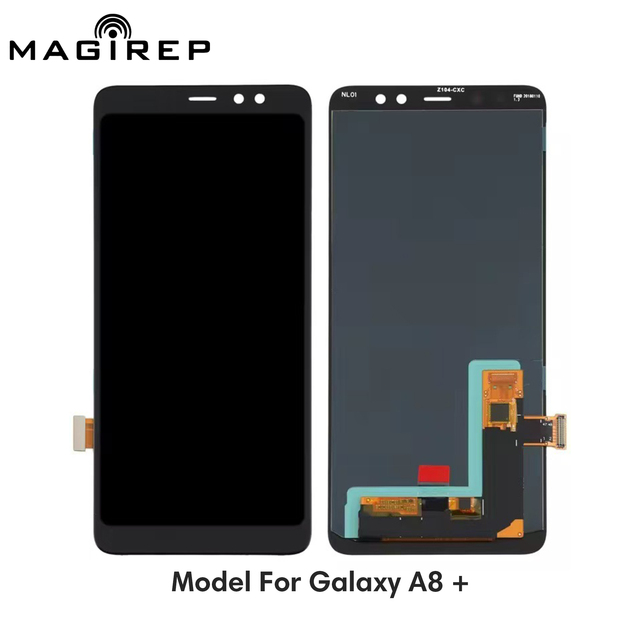 Mobile Phone Screen Repair Parts for Samsung Galaxy A730/A8+ Screen Assembly OLED Display