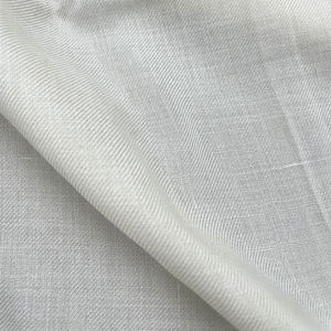 लक्जरी मेरिनो ऊन रेशम के कपड़े 30% रेशम 70% ऊन रेशम के कपड़े, स्कार्फ स्कार्फ शॉल के लिए कपड़े - Product Image 3