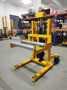 Elevador de rodillos hidráulico <span class=keywords><strong>manual</strong></span> portátil de <span class=keywords><strong>1000kg</strong></span> para mesas elevadoras - Product Image 6