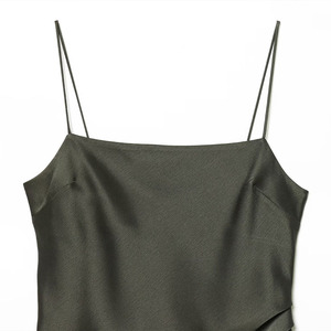 SHENZHU <span class=keywords><strong>Robe</strong></span> Femme Automne 2025 Nouvelle Collection <span class=keywords><strong>Chic</strong></span> Style Lingerie en <span class=keywords><strong>Dentelle</strong></span> Vintage Sans Manches <span class=keywords><strong>Robe</strong></span> Mujer - Product Image 3