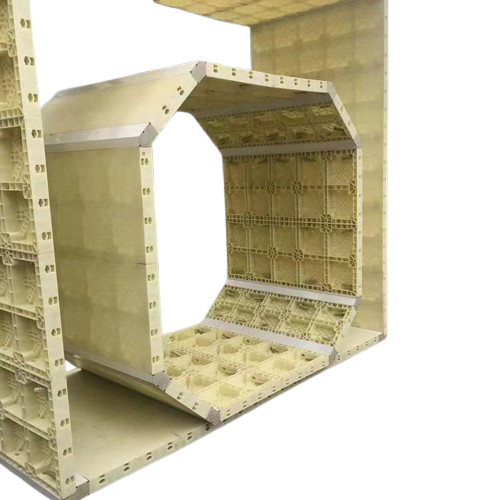 Lightweight Reusable Hollow Plastic Formwork Panels Waterproof Design for Concrete Wall Slab Column Construction