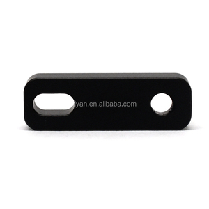 <strong>Custom</strong> Milling Bolt-Hole Spacer Black Coated Square Component Stainless Steel 304/316 Block for Petrochemical &amp; Marine Piping - Product Image 1