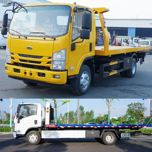 Camión de Remolque para Transporte y Rescate de Automóviles, Plataforma Plana con Elevador Hidráulico - Product Image 5