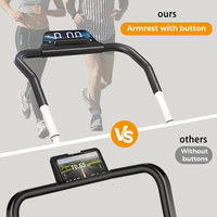 Tapis de course pliable non motorisé pour usage domestique et commercial, idéal pour la marche et la course, fabriqué en Chine