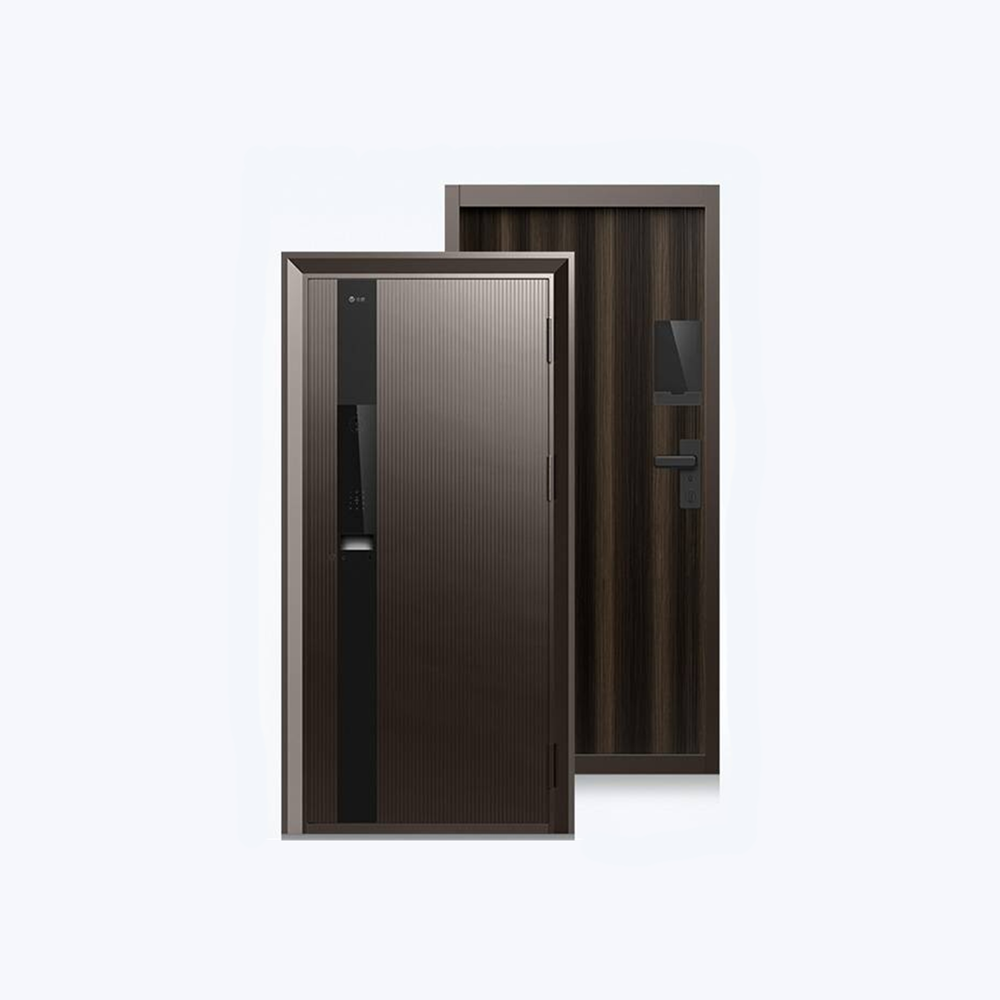 Porta singola marrone castagna-960*2050