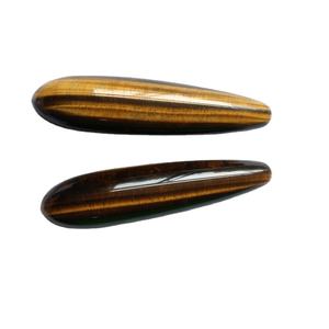 Naturale di quarzo giallo yoni bacchette pietra occhio di <span class=keywords><strong>tigre</strong></span> sexy dildo di cristallo del pene per la masturbazione - Product Image 1