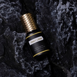 Colle à cils professionnelle Pinky Leem, marque privée personnalisée, 0,5 seconde, meilleure colle à faible émission de fumée pour extensions de cils - Product Image 1