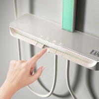Fabrieksprijs Nieuw Messing Luxe Indoor Moderne Digitale Verstelbare Regendouche Systeem Smart Badkamer Douchesysteem Set Voor Thuis