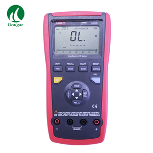 UNI-T UT611 Portátil Handheld <span class=keywords><strong>LCR</strong></span> <span class=keywords><strong>Meter</strong></span> <span class=keywords><strong>10KHz</strong></span> Indutância Resistência Capacitância Handheld Digital Medidor de Ponte - Product Image 4