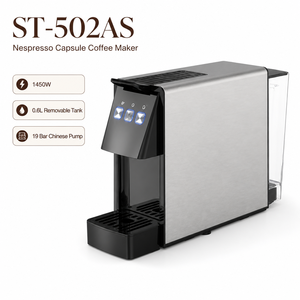 เครื่องชงกาแฟแคปซูลแบบอัตโนมัติ 1450W ประหยัดพลังงาน แรงดันสูง 19 บาร์ ขายส่ง - Product Image 6