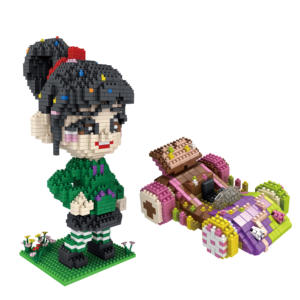 Venta caliente PIN ZHI XING 8834-1 chica carácter Mini bloques de juguetes modelo juguetes para niñas - Product Image 1