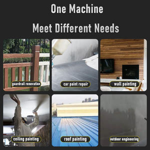 Nueva Pistola <span class=keywords><strong>de</strong></span> Pintura Inalámbrica Portátil, Mini Pistola <span class=keywords><strong>de</strong></span> Pintura Inalámbrica para el Hogar, Máquina <span class=keywords><strong>de</strong></span> Pulverización <span class=keywords><strong>de</strong></span> Pintura con Batería <span class=keywords><strong>de</strong></span> Grado DIY para Uso Doméstico - Product Image 3