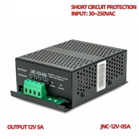 Nouveau chargeur de batterie au plomb 12V 24V 5A, chargeurs flottants à découpage, module adaptateur de circuit imprimé JNC-24V-05A pour groupe électrogène