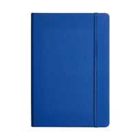 Carnet de notes de poche en cuir PU personnalisé avec logo A5, élastique personnalisé, couverture rigide, format mini A6, carnet de poche économique