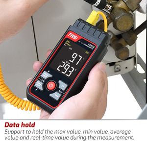 Termómetro Digital de Termopar K/J TASI TA611A OEM/ODM con Interfaz USB, Material Plástico - Product Image 2