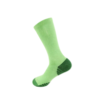 Chaussettes de sport en polyester et nylon tricotées, logo personnalisé, motif imprimé numérique rayé, évacuation de l'humidité, respirantes, en maille