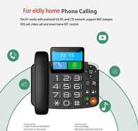 Teléfono Inalámbrico Fijo MaxComm MW-79 4G LTE GSM con Doble SIM y Batería