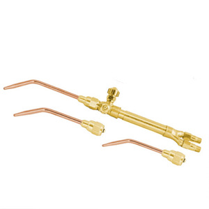 Torche en laiton Victor Style CA1350 & 100FC pour la découpe et le soudage à l'oxygène/acétylène, portable et de taille moyenne - Product Image 3