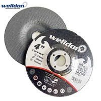 Disque de meulage à rainure en V pour acier rapide, 4'', 4,5'', 5'', 7'', 9'', épaisseur 6 mm, meilleure qualité, meulage à grande vitesse, disque de meulage plus léger